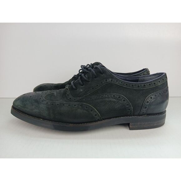 Cole Haan  Lewis Grand Wingtip Oxford Dress Shoes Men\'s Size 7M Black C30001 main image 13